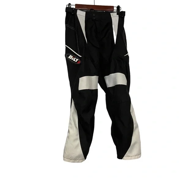 BiLT Blorp 3 Kids Motorcycle Pants Youth Black - Picture 9 of 14
